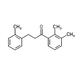 CAS 登录号：898789-50-9， 1-(2,3-二甲基苯基)-3-(2-甲基苯基)-1-丙酮