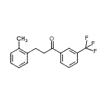 CAS 登录号：898789-76-9， 3-(2-甲基苯基)-1-[3-(三氟甲基)苯基]-1-丙酮