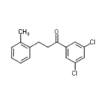 CAS 登录号：898790-05-1， 1-(3,5-二氯苯基)-3-(2-甲基苯基)-1-丙酮