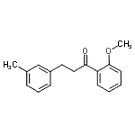 CAS 登录号：898790-37-9， 1-(2-甲氧基苯基)-3-(3-甲基苯基)-1-丙酮