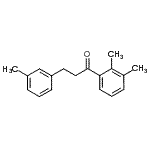 CAS 登录号：898790-69-7， 1-(2,3-二甲基苯基)-3-(3-甲基苯基)-1-丙酮