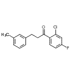 CAS#: 898791-14-5, 1-(2-Chloro-4-fluorophenyl)-3-(3-methylphenyl)-1-propanone