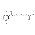 CAS 登录号：898791-33-8， 8-(2,5-二氯苯基)-8-氧代辛酸