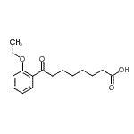 CAS 登录号：898791-65-6， 8-(2-乙氧基苯基)-8-氧代辛酸