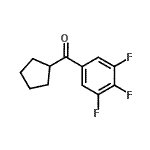 CAS#: 898792-02-4, Cyclopentyl(3,4,5-trifluorophenyl)methanone