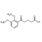 CAS#: 898792-29-5, 5-(2,3-Dimethoxyphenyl)-5-oxopentanoic acid