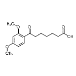 CAS 登录号：898792-39-7， 7-(2,4-二甲氧基苯基)-7-氧代庚酸