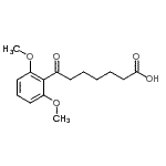 CAS#: 898792-51-3, 7-(2,6-Dimethoxyphenyl)-7-oxoheptanoic acid
