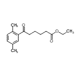 CAS 登录号：898792-82-0， 乙基6-(2,5-二甲基苯基)-6-氧代己酸酯