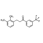 CAS 登录号：898793-07-2， 3-(2,3-二甲基苯基)-1-[3-(三氟甲基)苯基]-1-丙酮