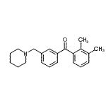 CAS#: 898793-08-3, (2,3-Dimethylphenyl)[3-(1-piperidinylmethyl)phenyl]methanone