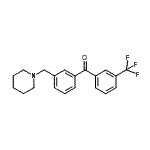 CAS#: 898793-36-7, [3-(1-Piperidinylmethyl)phenyl][3-(trifluoromethyl)phenyl]methanone