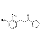 CAS 登录号：898793-47-0， 1-环戊基-3-(2,3-二甲基苯基)-1-丙酮