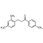 CAS 登录号：898793-57-2， 3-(2,4-二甲基苯基)-1-(4-甲基苯基)-1-丙酮