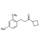 CAS 登录号：898794-66-6， 1-环丁基-3-(2,4-二甲基苯基)-1-丙酮