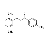 CAS 登录号：898794-78-0， 3-(2,5-二甲基苯基)-1-(4-甲基苯基)-1-丙酮