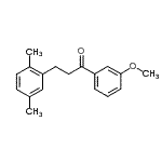 CAS 登录号：898794-82-6， 3-(2,5-二甲基苯基)-1-(3-甲氧基苯基)-1-丙酮