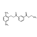 CAS 登录号：898794-94-0， 乙基3-[3-(2,5-二甲基苯基)丙酰]苯甲酸酯