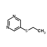 CAS#: 89882-06-4, 5-(Ethylsulfanyl)pyrimidine