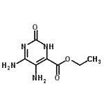 CAS 登录号：89897-53-0， 乙基5,6-二氨基-2-氧代-2,3-二氢-4-嘧啶羧酸酯