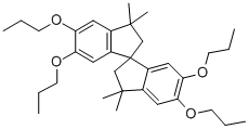 CAS#: 89929-65-7, 3,3,3',3'-Tetramethyl-5,5',6,6'-Tetrapropoxy-1,1'-Spirobiindane