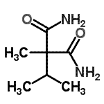 CAS#: 89941-05-9, 2-Isopropyl-2-methylmalonamide