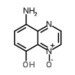 CAS 登录号：899449-31-1， 8-氨基-5-喹喔啉醇4-氧化物