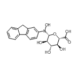 CAS#: 89947-76-2, N-9H-Fluoren-2-yl-N-hydroxy-beta-D-glucopyranuronosylamine