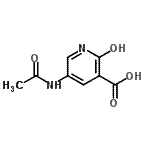CAS 登录号：89977-03-7， 5-乙酰氨基-2-氧代-1,2-二氢-3-吡啶羧酸