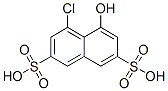 CAS 登录号：90-21-1， 4-氯-5-羟基萘-2,7-二磺酸