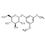CAS#: 90-71-1, (2R,3R,4S,5S,6R)-2-(3,5-dimethoxyphenoxy)-6-(hydroxymethyl)tetrahydropyran-3,4,5-triol