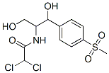 CAS#: 90-91-5, 2,2-Dichloro-N-(2-hydroxy-1-(hydroxymethyl)-2-[4-(methylsulfonyl)phenyl]ethyl)acetamide