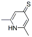 CAS#: 90000-67-2, 2,6-Dimethyl-1H-pyridine-4-thione