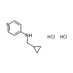 CAS#: 900017-78-9, N-(Cyclopropylmethyl)-4-pyridinamine dihydrochloride