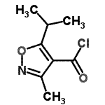 CAS#: 90006-55-6, 5-isopropyl-3-methyl-isoxazole-4-carbonyl chloride