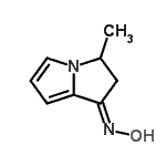 CAS#: 90006-95-4, (1E)-N-Hydroxy-3-methyl-2,3-dihydro-1H-pyrrolizin-1-imine