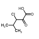 CAS 登录号：90012-66-1， 3-氯-4-甲基-2-氧代戊酸