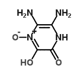 CAS 登录号：900140-70-7， 5,6-二氨基-3-羟基-2(1H)-吡嗪酮4-氧化物