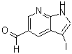CAS#: 900514-07-0, 3-Iodo-1H-pyrrolo[2,3-b]pyridine-5-carbaldehyde
