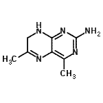 CAS#: 90085-11-3, 4,6-Dimethyl-1,7-dihydro-2-pteridinamine