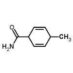 CAS#: 90086-74-1, 4-Methyl-2,5-cyclohexadiene-1-carboxamide