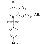 CAS#: 901-90-6, 7-Methoxy-1-[(4-methylphenyl)sulfonyl]-2,3-dihydro-4(1H)-quinolinone