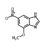 CAS 登录号：90110-73-9， 4-甲氧基-6-硝基-1H-苯并咪唑