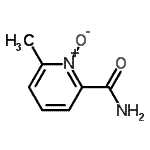 CAS#: 90151-11-4, 6-Methyl-2-pyridinecarboxamide 1-oxide
