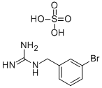 CAS 登录号：90151-50-1， 3-溴苄基胍硫酸盐