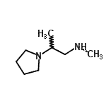 CAS 登录号：901586-29-6， N-甲基-2-(1-吡咯烷基)-1-丙胺
