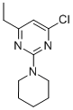 CAS 登录号：901586-58-1， 4-氯-6-乙基-2-(1-哌啶基)嘧啶