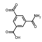 CAS 登录号：90196-48-8， 3-氨基甲酰-5-硝基苯甲酸