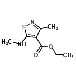 CAS 登录号：90197-52-7， 乙基3-甲基-5-(甲基氨基)-1,2-噻唑-4-羧酸酯