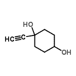 CAS#: 90199-12-5, 1-Ethynyl-1,4-cyclohexanediol